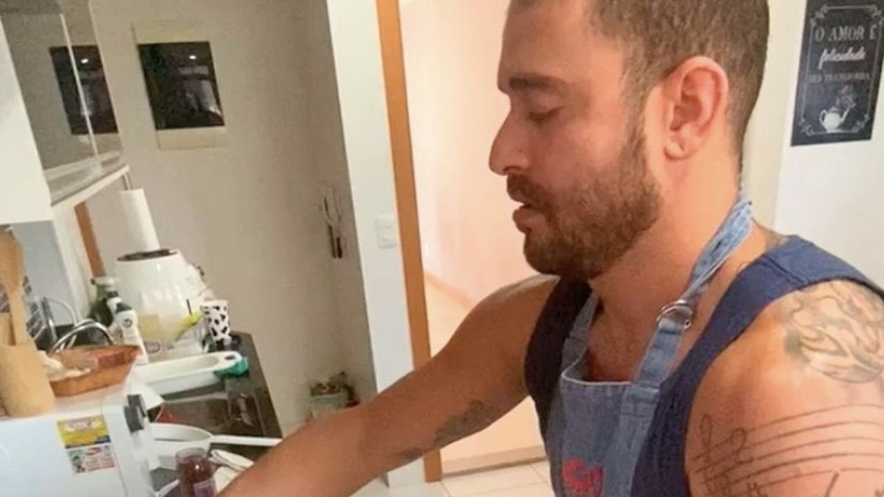 Diogo Nogueira ataca de chefe de cozinha: “Porque eu sou taurino e a cozinha me chama”