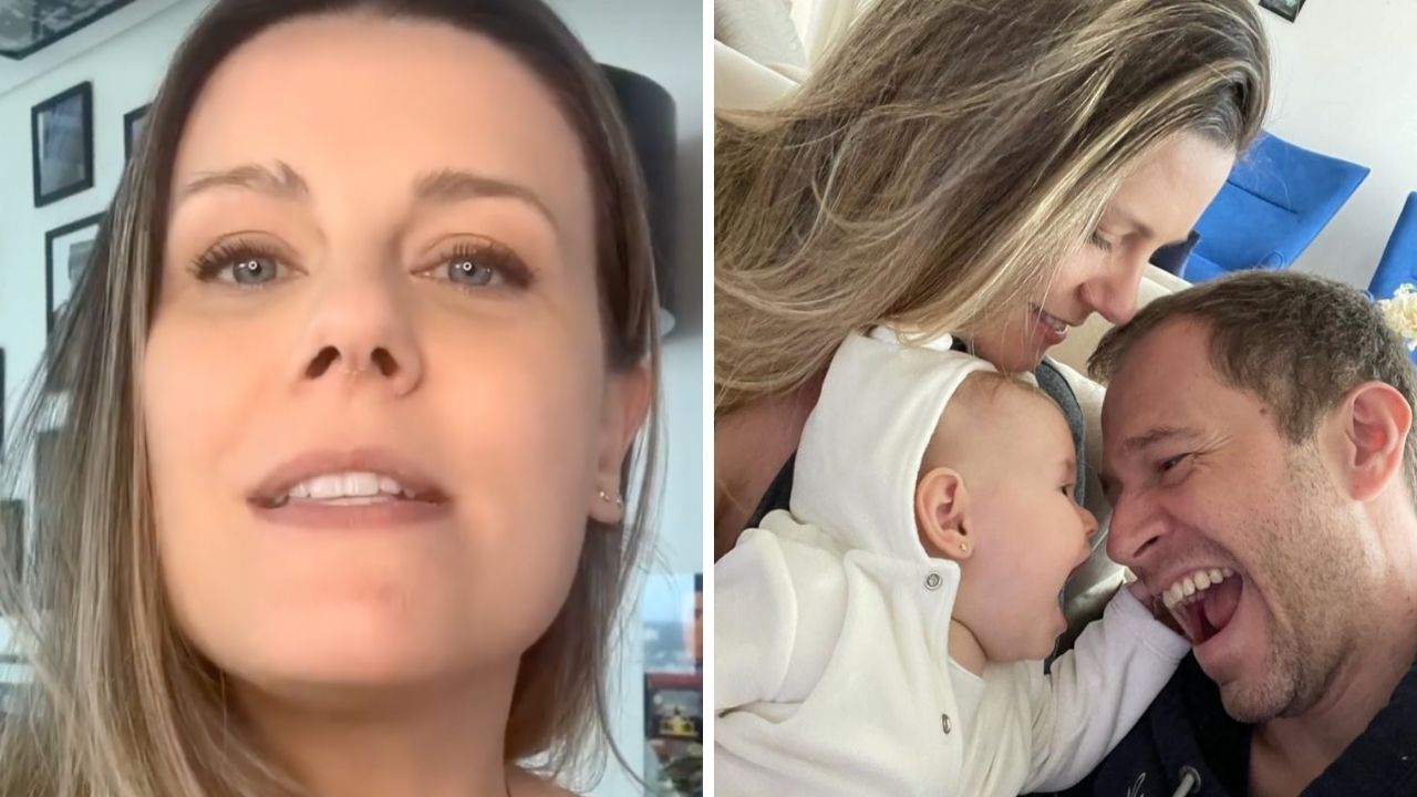 Esposa de Tiago Leifert faz desabafo após decisão do marido: “Ninguém sabia que ele trabalha tanto”