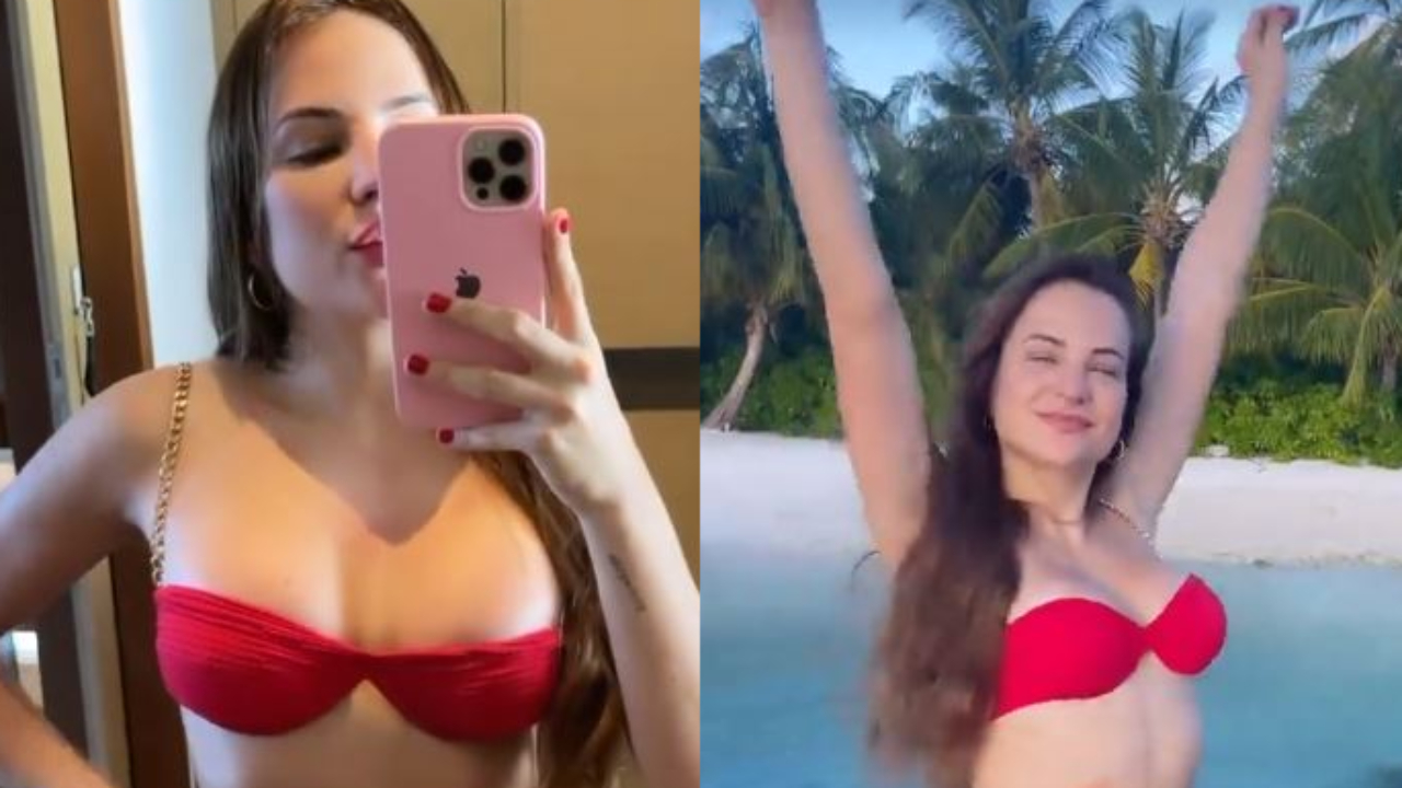 De biquíni mínimo, Gabi Martins deixa fãs babando ao exibir novo abdômen trincado: “Melhor que a Gracyanne!”