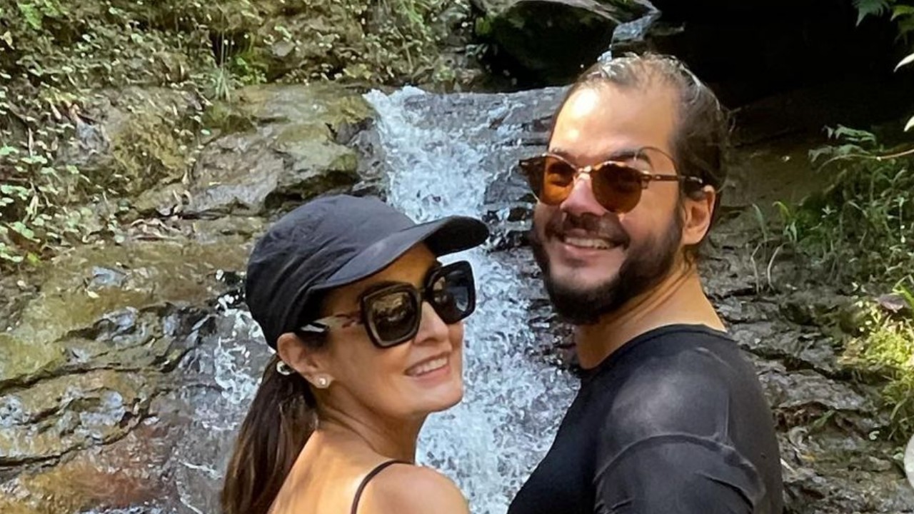 Fátima Bernardes e Túlio Gadêlha curtem passeio em meio à natureza em clima de romance: “Capa de revista”