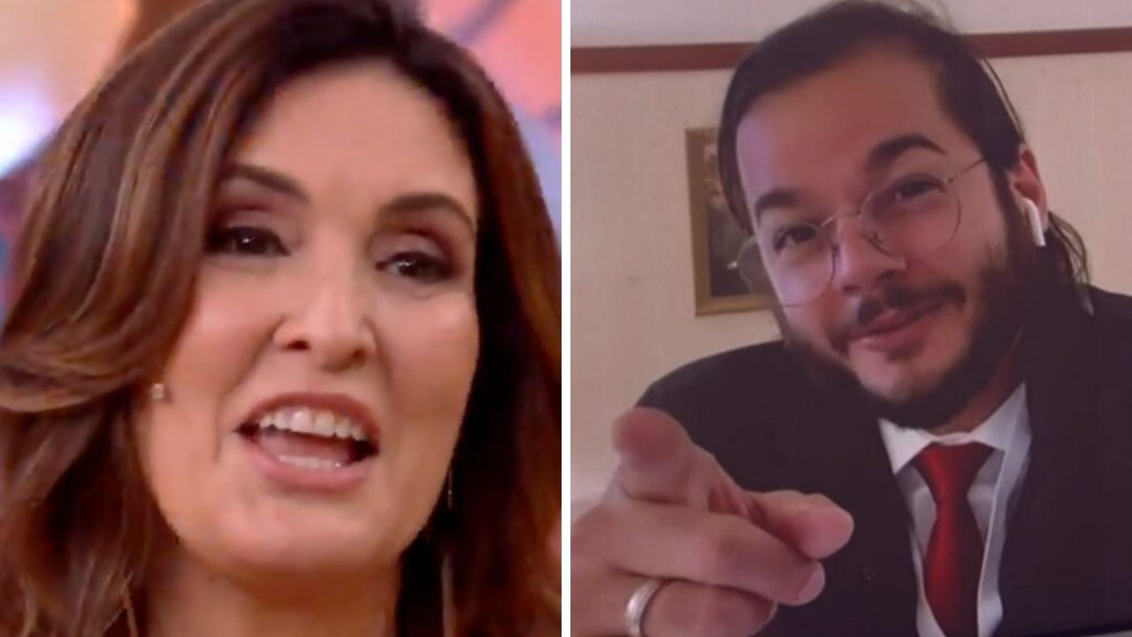 Fora do Brasil, namorado de Fátima Bernardes faz surpresa romântica no ‘Encontro’: “Me espere”
