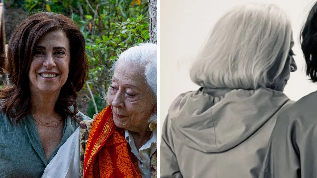 Fernanda Montenegro surge abraçada com Fernanda Torres para homenagem de aniversário e encanta: “Linda essa conexão”
