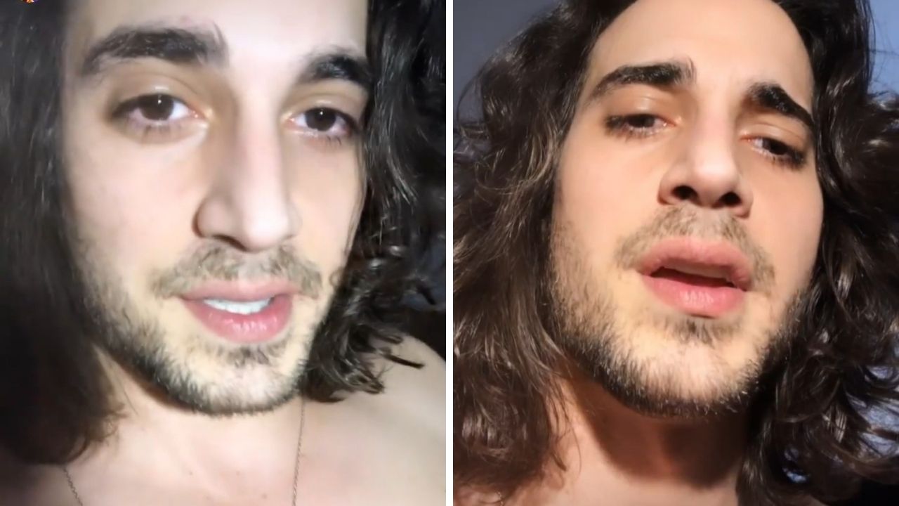Após noite agitada, Fiuk revela que deu ‘PT’ e teve uma crise de ansiedade: “Foi meio punk”