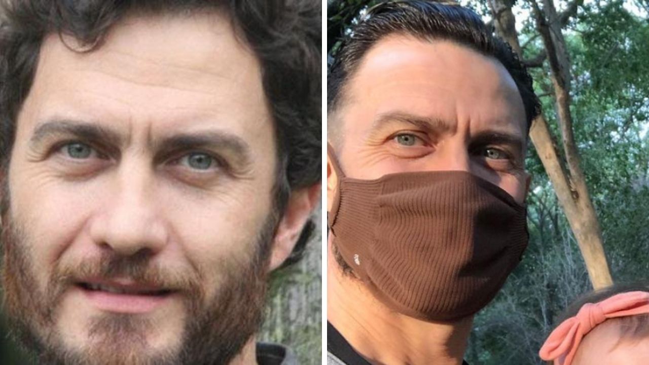 Gabriel Braga Nunes faz raríssima aparição com a filha bebê e olhos azuis encantam: “Que lindos”