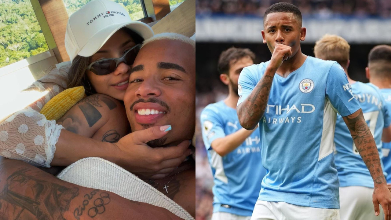 Após dois meses de namoro, Gabriel Jesus anuncia primeira gravidez da namorada: ”Momento especial”
