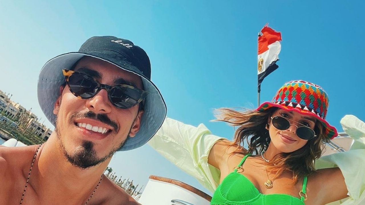 No Egito, Giovanna Lancellotti curte dia de praia em barco luxuoso com Gabriel David: “Não quero mais ir embora”