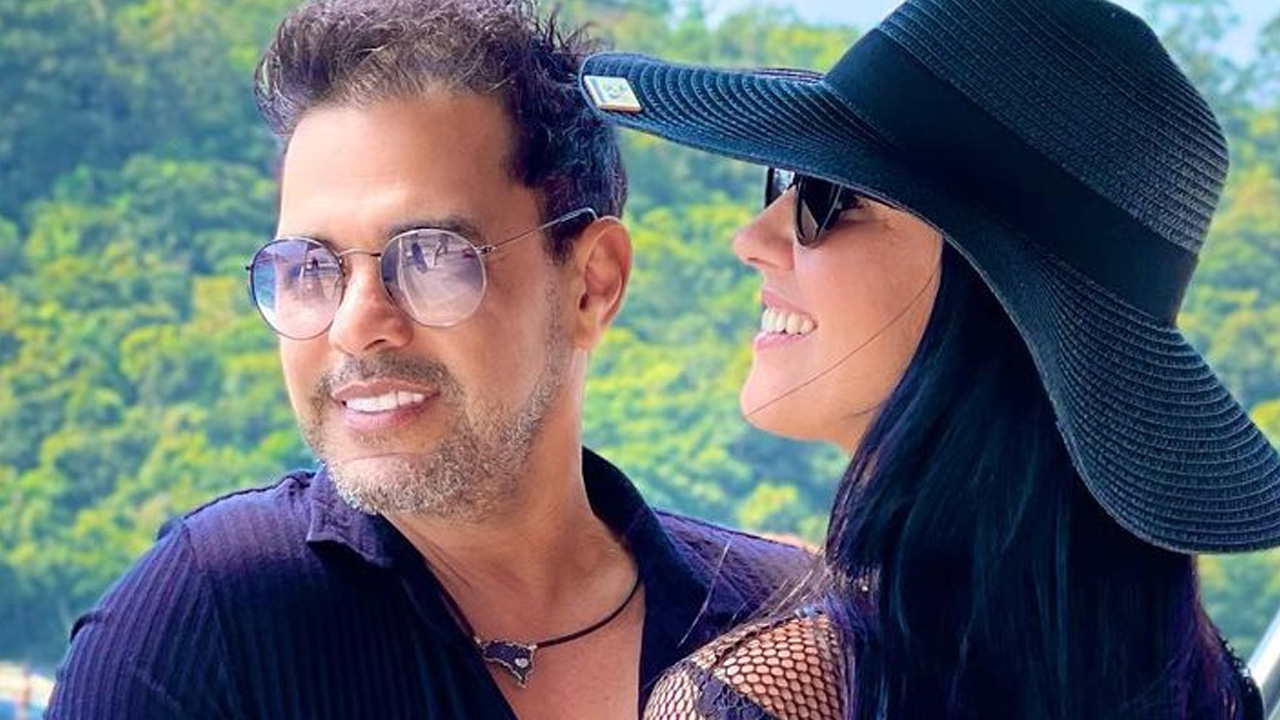 Graciele Lacerda e Zezé di Camargo posam em clima de romance e seguidores pedem: “Doida pra ver um bebezinho”