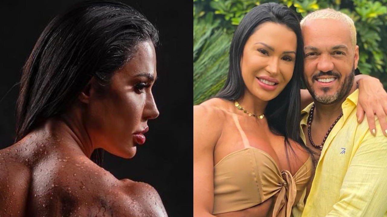 Ousada, Gracyanne Barbosa posa totalmente nua e Belo fica animado: “Meu tudão”