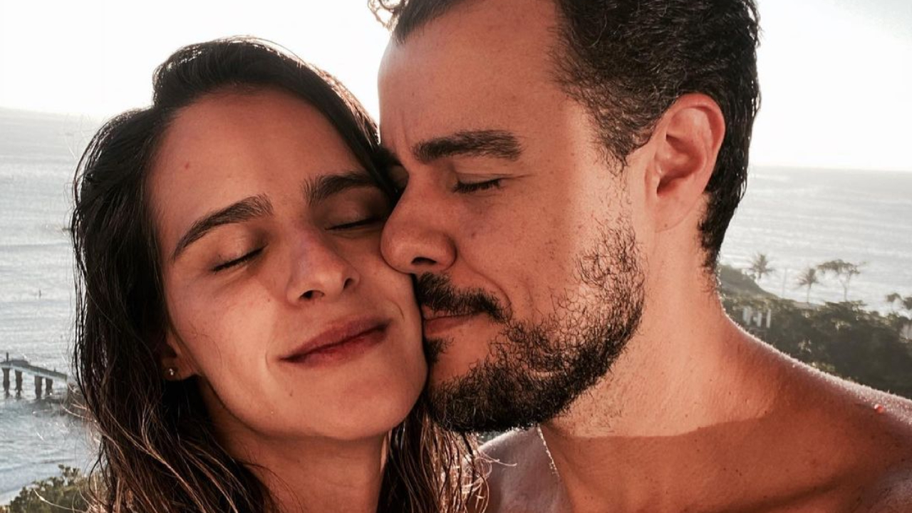 Joaquim Lopes ganha homenagem emocionante da esposa após perder o pai: “Te amamos infinito”