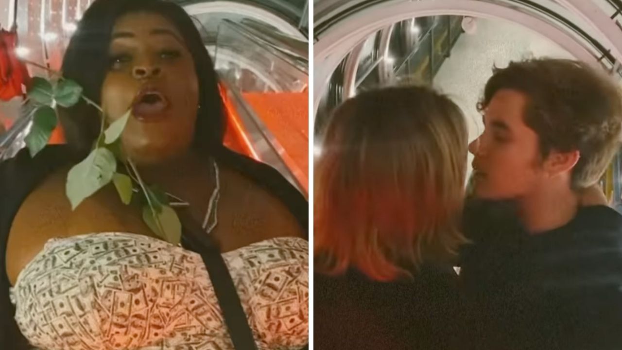 Jojo Todynho faz serenata durante beijo quente entre Sasha Meneghel e o marido: “Levei um susto”