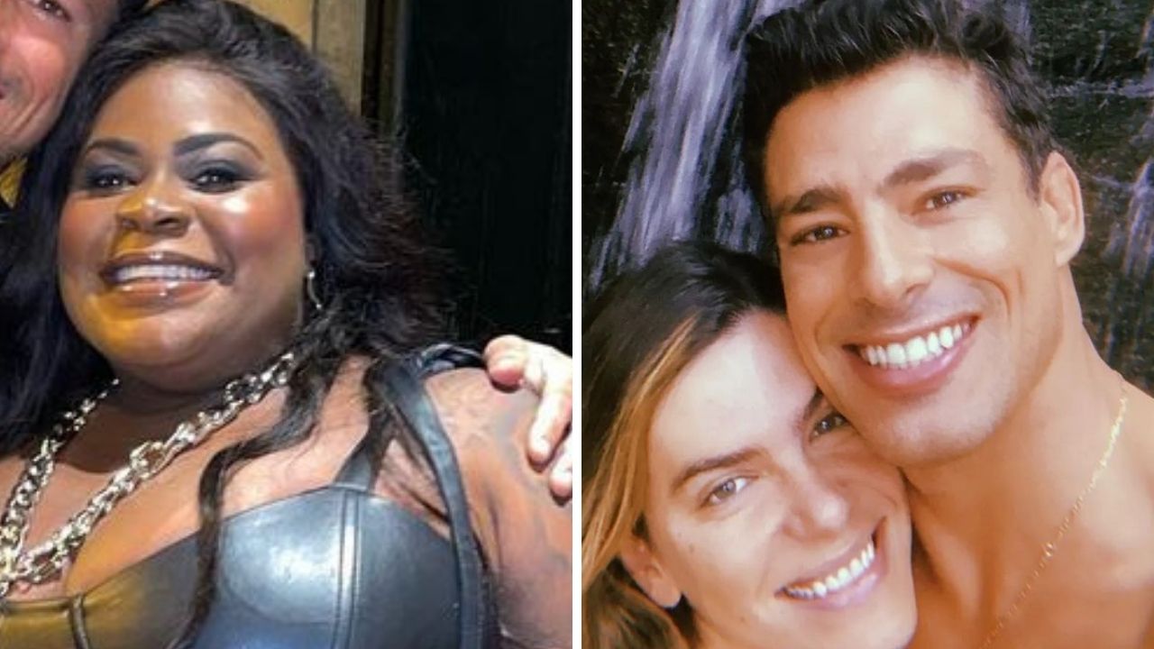 Jojo Todynho tira casquinha de Cauã Reymond e se desculpa com Mariana Goldfarb ao elogiar o galã: “Que homem”