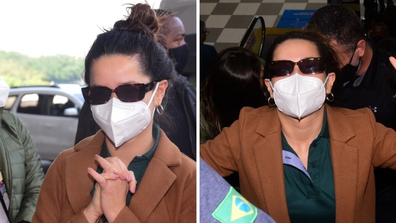 Ex-BBB Juliette Freire causa, é rodeada por fãs e precisa de seguranças em aeroporto de São Paulo
