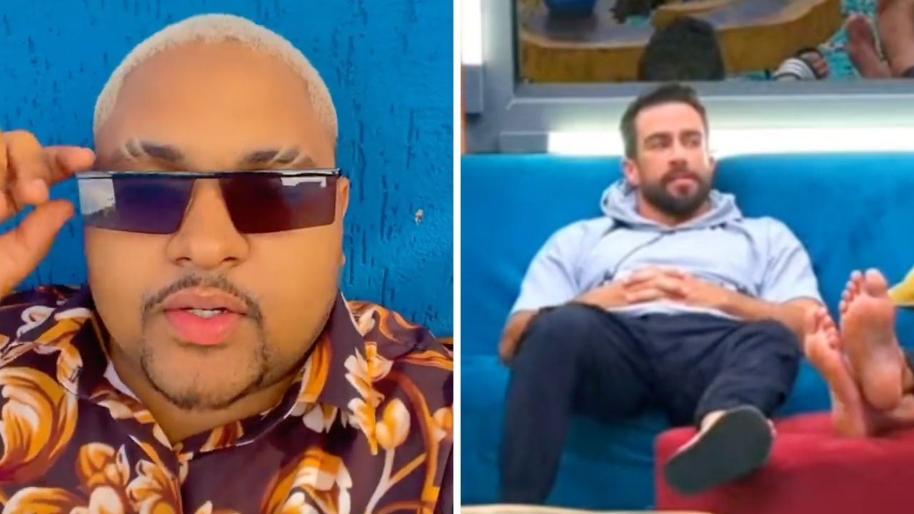 Kevin O Chris reage após fofoca de Erasmo sobre sua sexualidade em ‘A Fazenda’ : “Um fod*-se pra ele”
