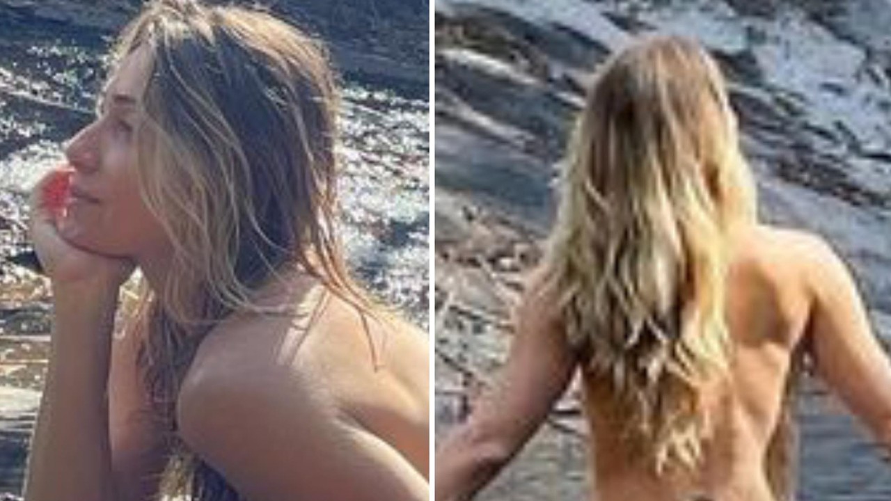 Ousada, Letícia Spiller dispensa roupa e posa totalmente nua em meio à natureza: “Um absurdo”