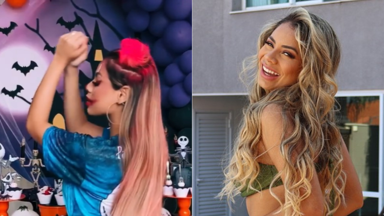 Lexa surge deslumbrante com fantasia sensual de Halloween e deixa fãs babando ao rebolar muito: ”Sem palavras”
