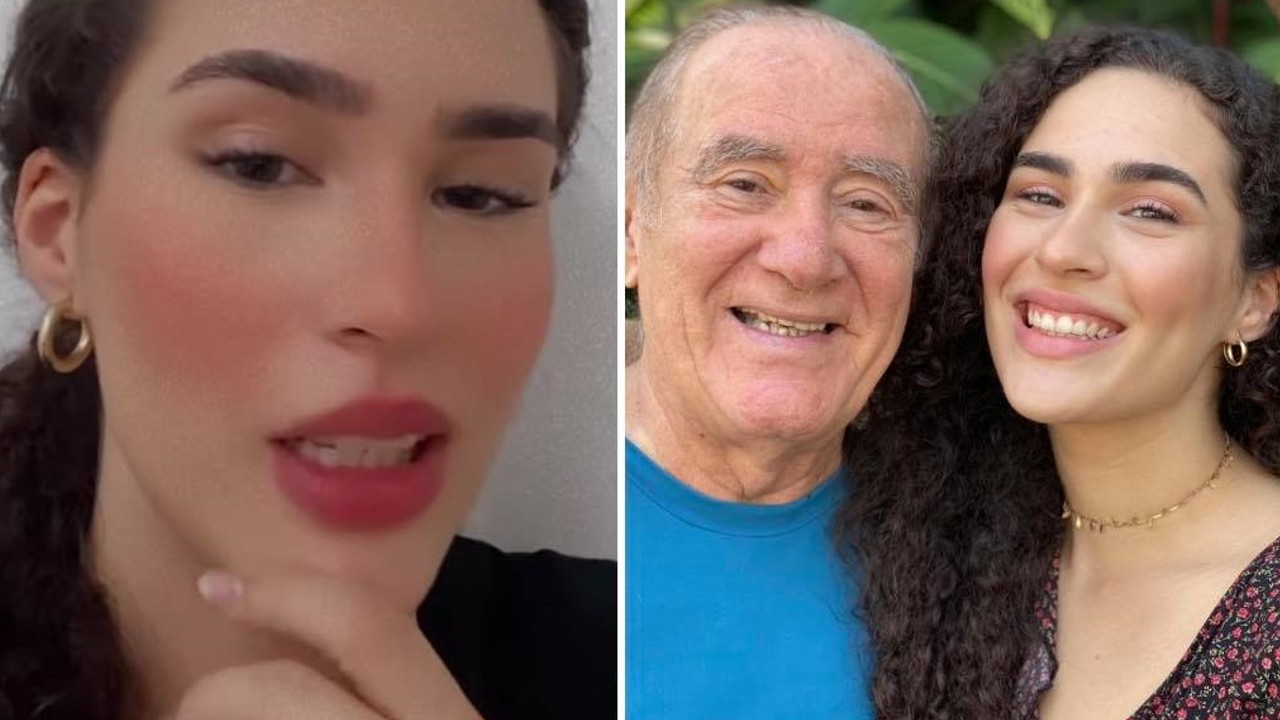 Lívian Aragão fala sobre ciúmes do pai Renato Aragão em suas relações amorosas: “Fica zoando”