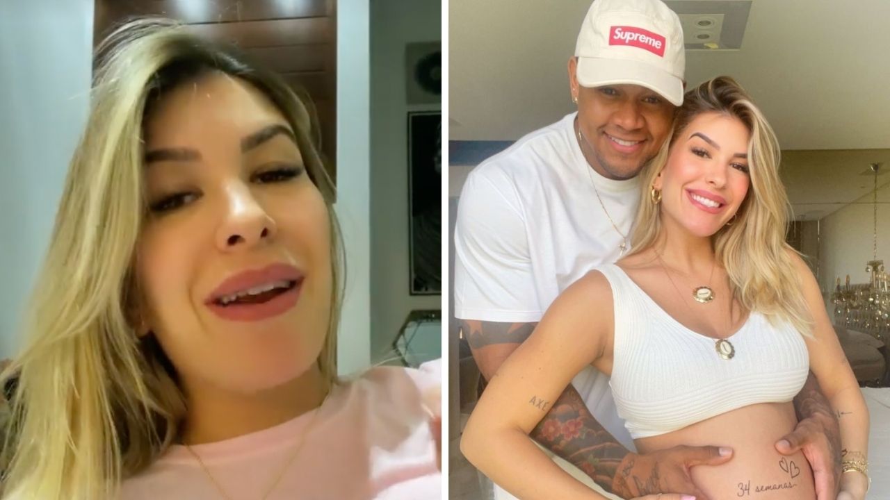 Nasceu? Lore Improta se pronuncia após site dizer que tem fotos da filha: “Estou rindo muito”