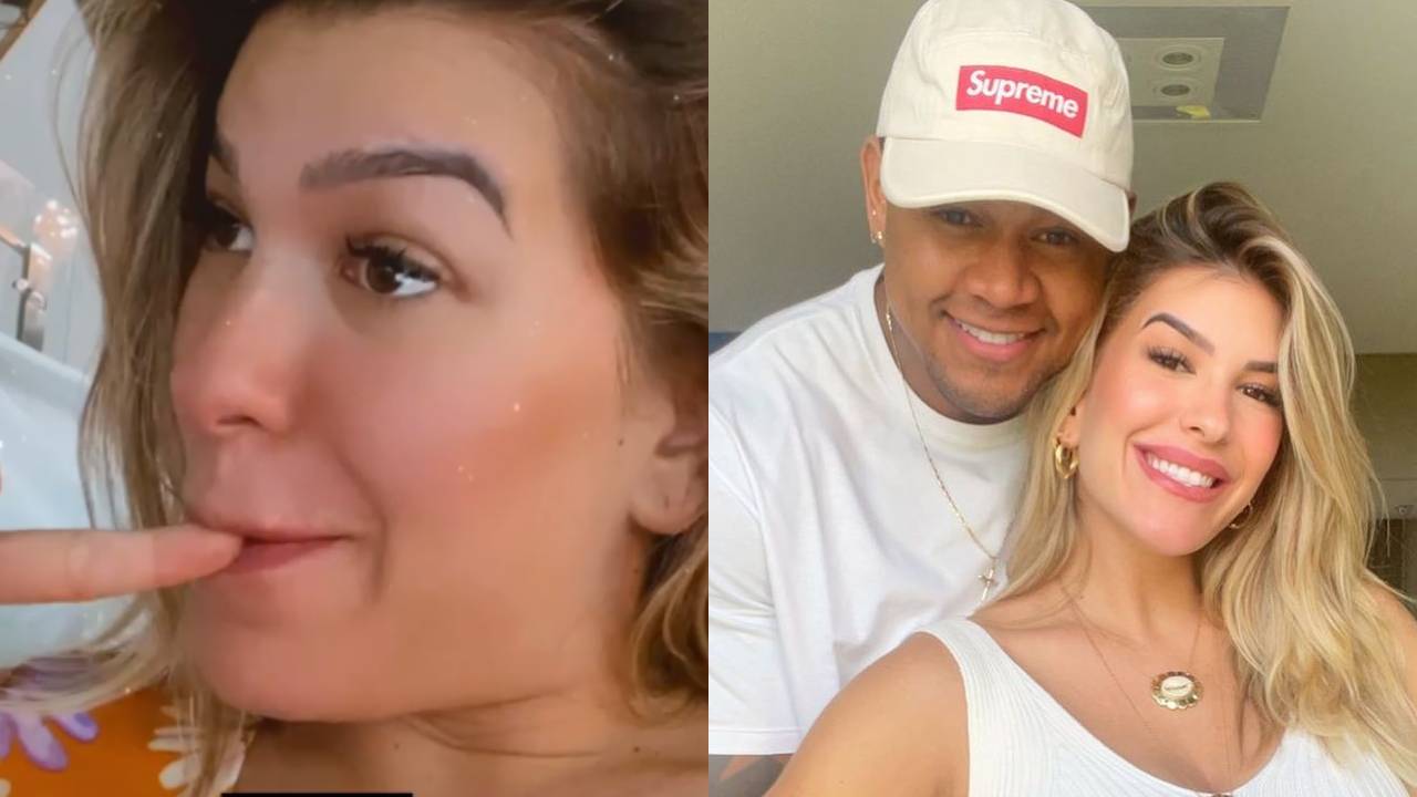 Aos nove meses, esposa de Leo Santana revela evitar sexo na reta final da gestação: “Medo dela nascer”