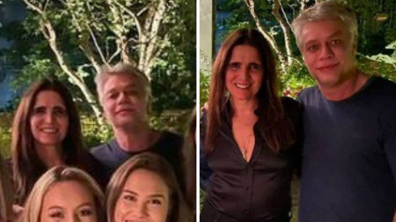 Malu Mader recebe Fábio Assunção para jantar em seu apartamento luxuoso: “Celebrando a vida”
