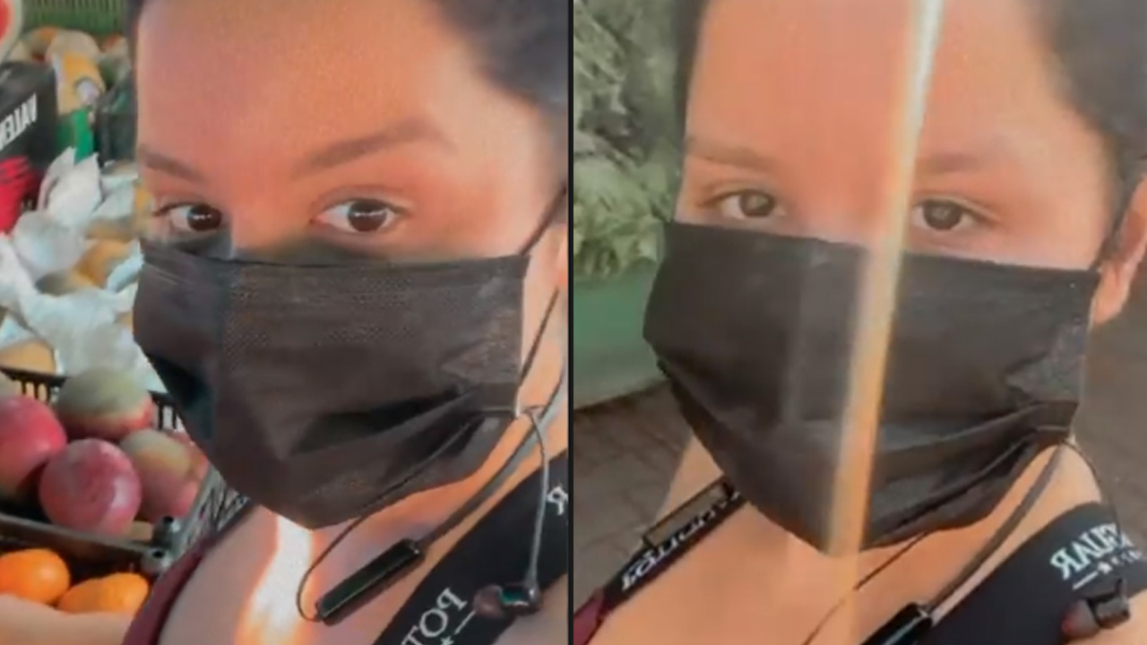 Gente como a gente: Maraisa faz a feira dentro de condomínio de luxo e mostra detalhes: “Frutas estão bonitas”