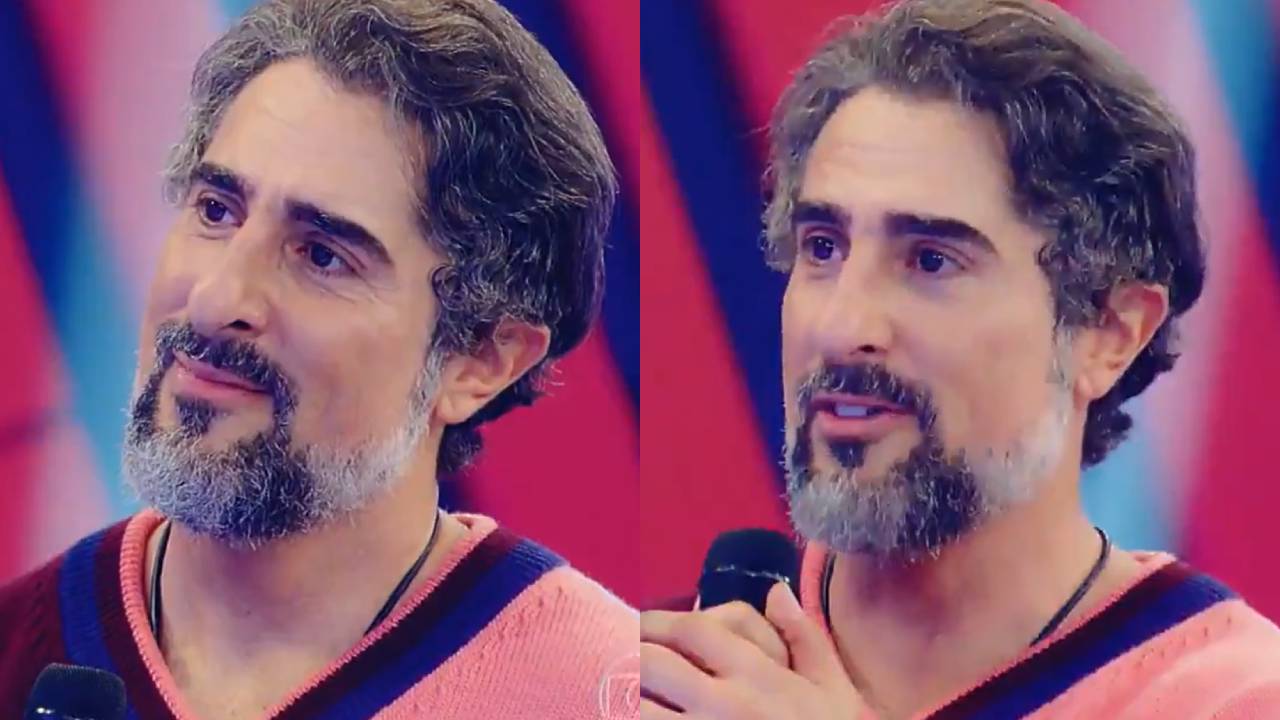 No ‘Caldeirão’, Marcos Mion se emociona com homenagens por estreia na TV Globo: “Sonho da minha família”