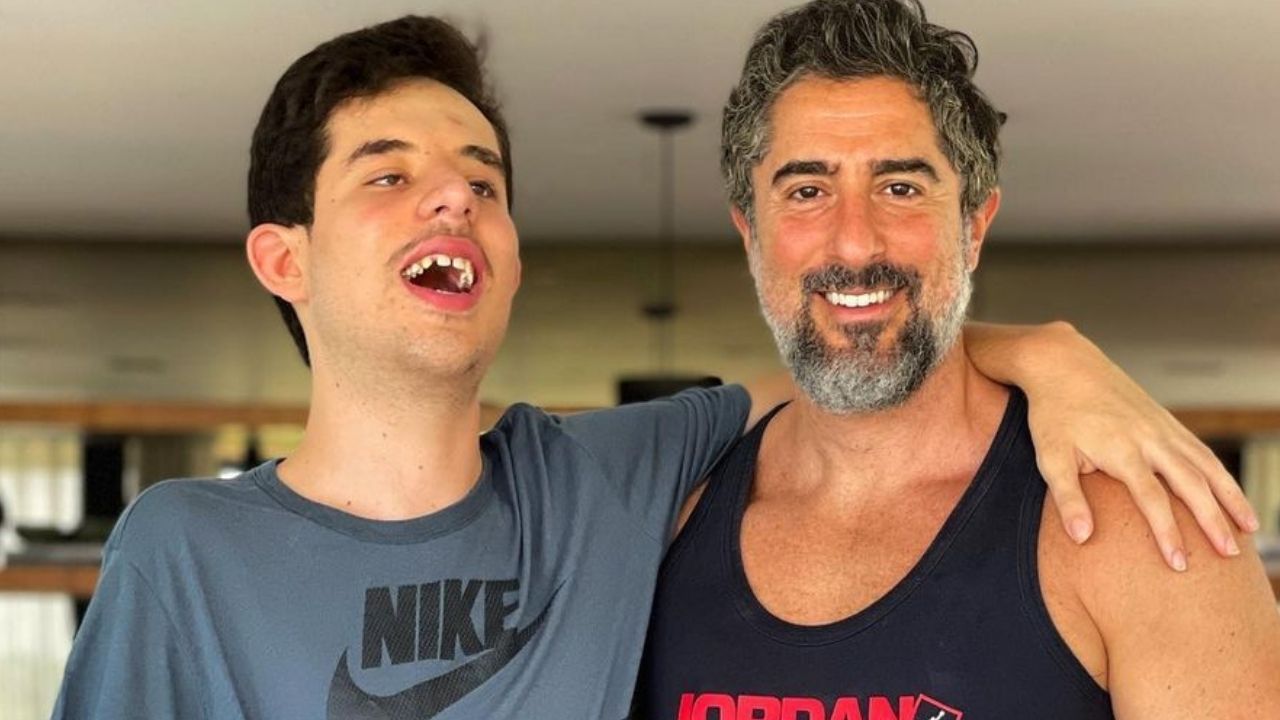 Marcos Mion homenageia filho autista e afirma que deficiências não são fraquezas: “Luto pela nossa causa”