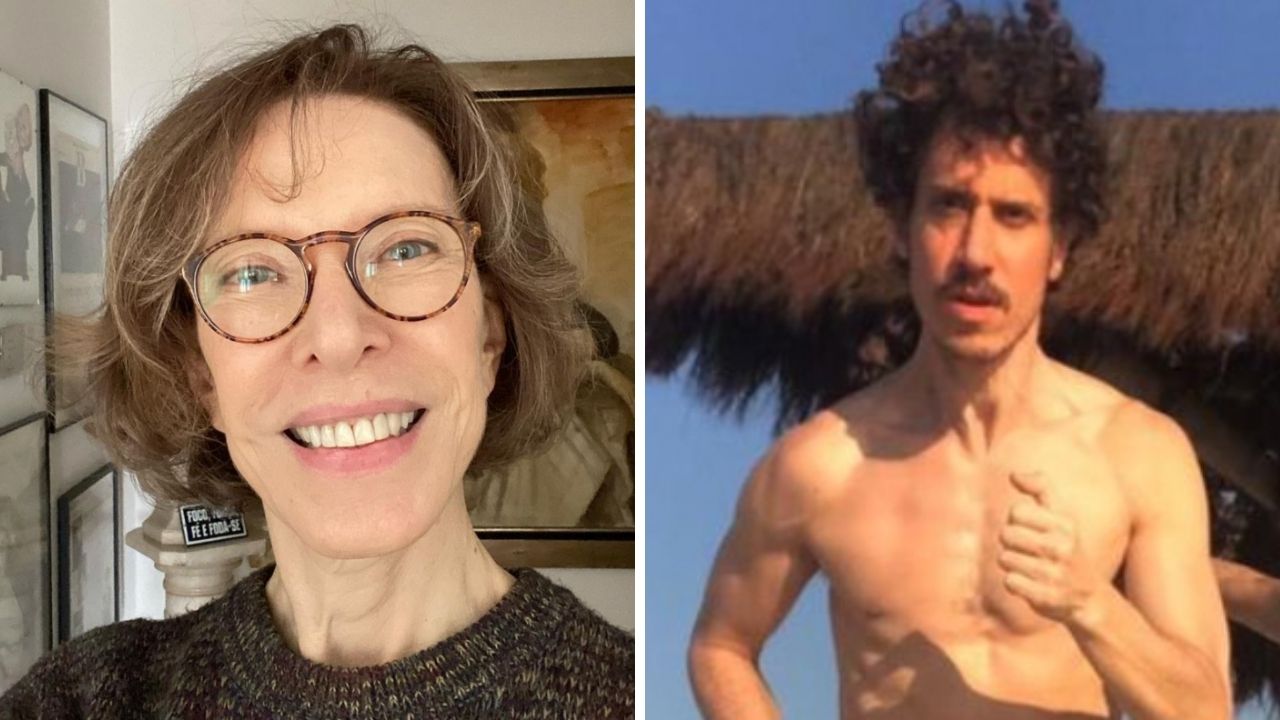Marília Gabriela se comove com momento de felicidade do filho com o namorado: “Amores meus”
