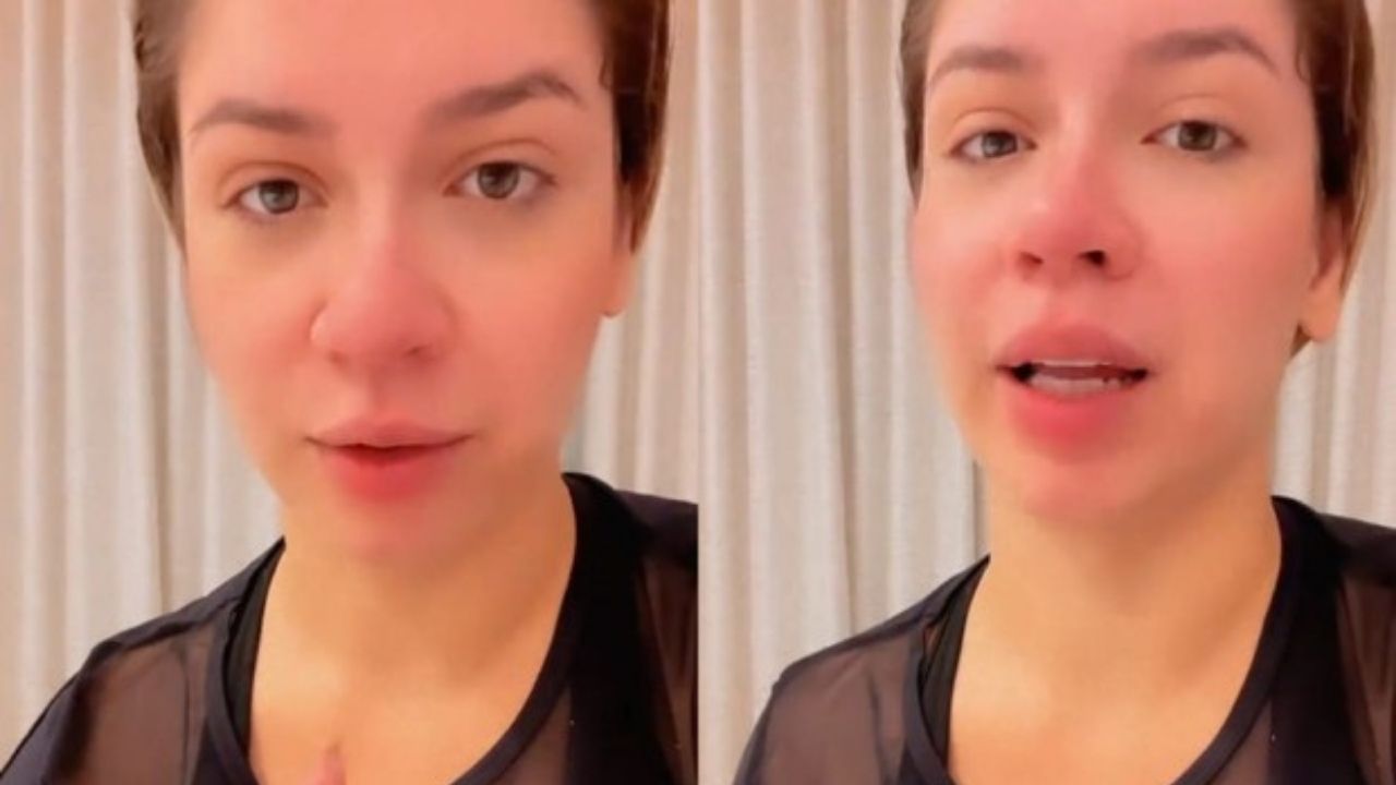 Marília Mendonça vence ressaca, surge ao natural e faz desabafo: “Não vou me deixar abater”