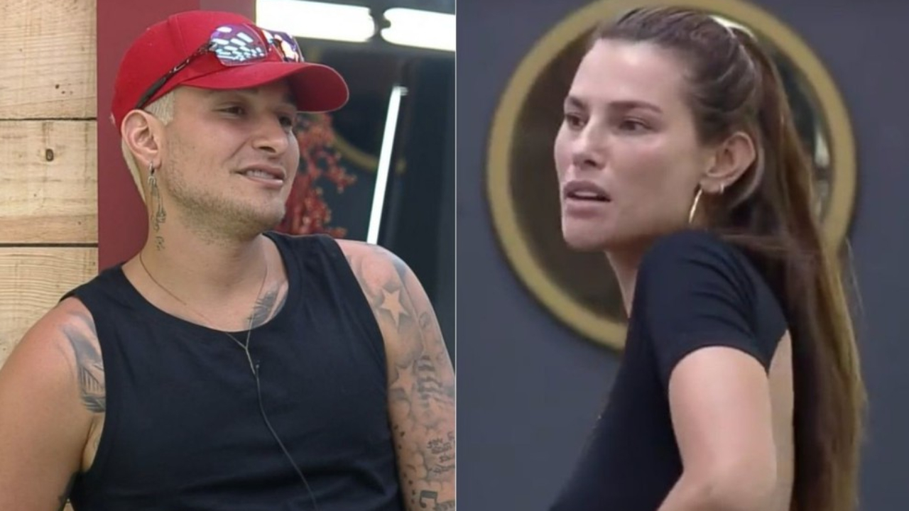 A Fazenda 13: Com ânimos exaltados, MC Gui e Dayane Mello protagonizam briga: ”Vamos ver quem sai primeiro”