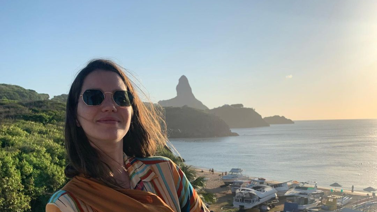 Nathalia Dill curte viagem ao lado da herdeira, Eva, e compartilha cliques raros com os seguidores: ”Lindeza”