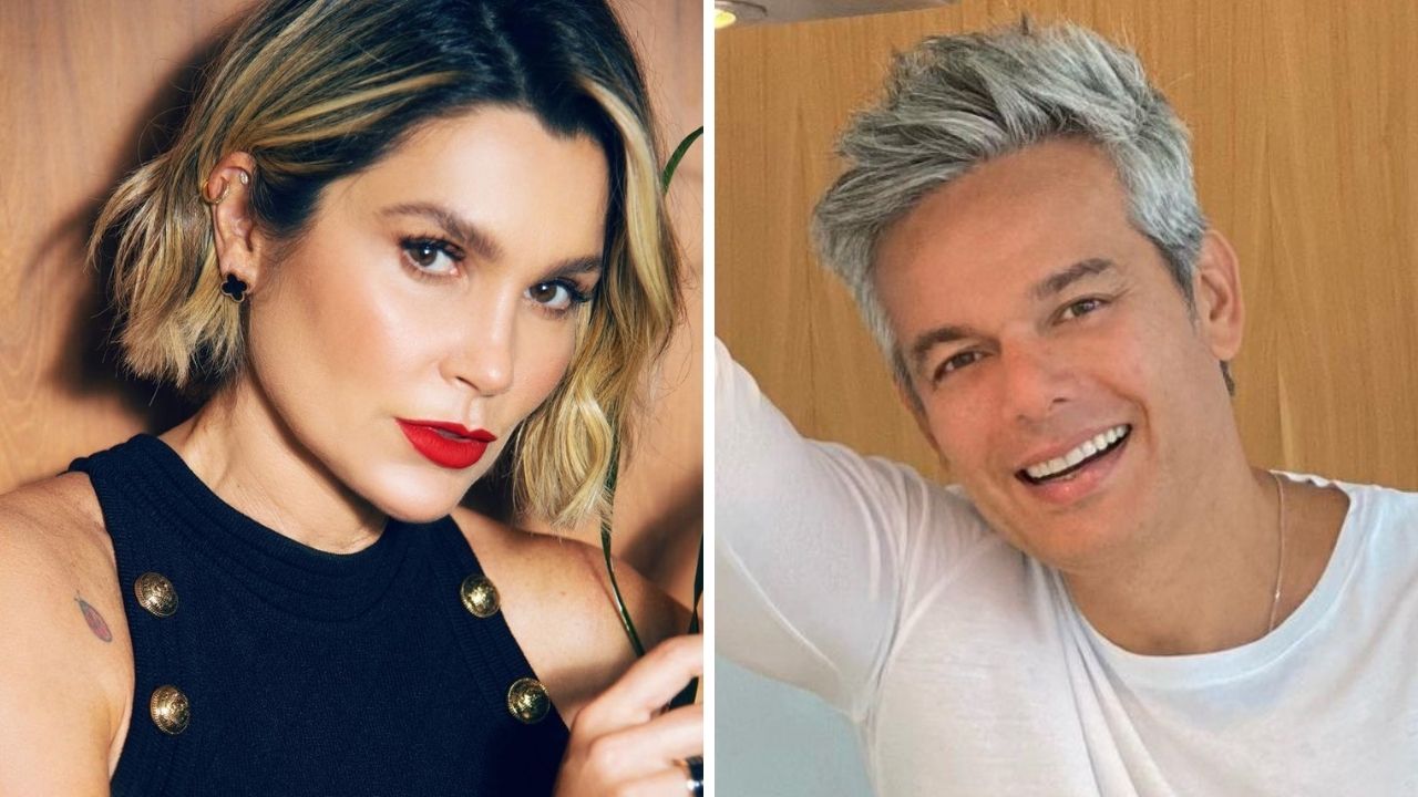 Brincando, Otaviano Costa aponta detalhe imperceptível na foto de Flávia Alessandra: “Duvido alguém ter visto”