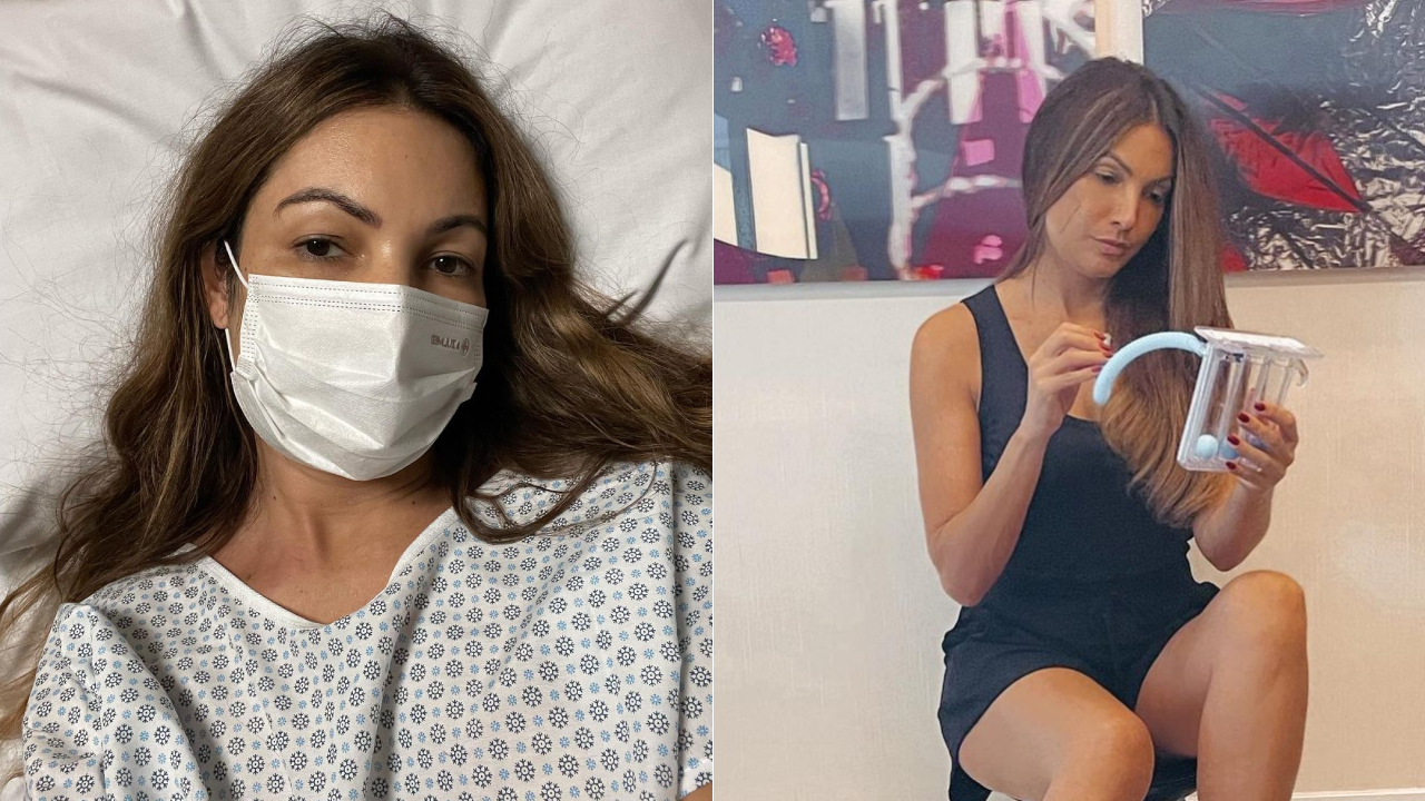 Susto! Patrícia Poeta faz fisioterapia após passar por cirurgia de emergência: ”Foi bem complicada”