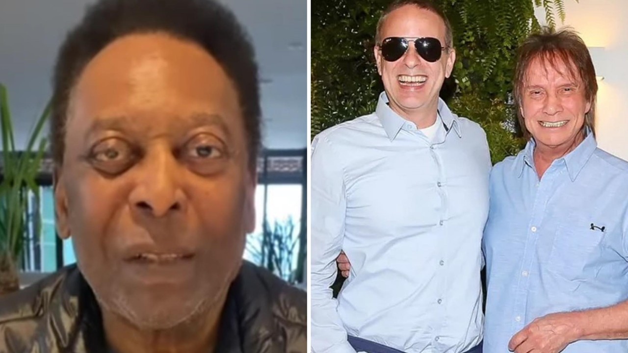 Ainda internado, Pelé presta solidariedade a Roberto Carlos após morte de Dudu Braga: “Deus conforte seu coração”