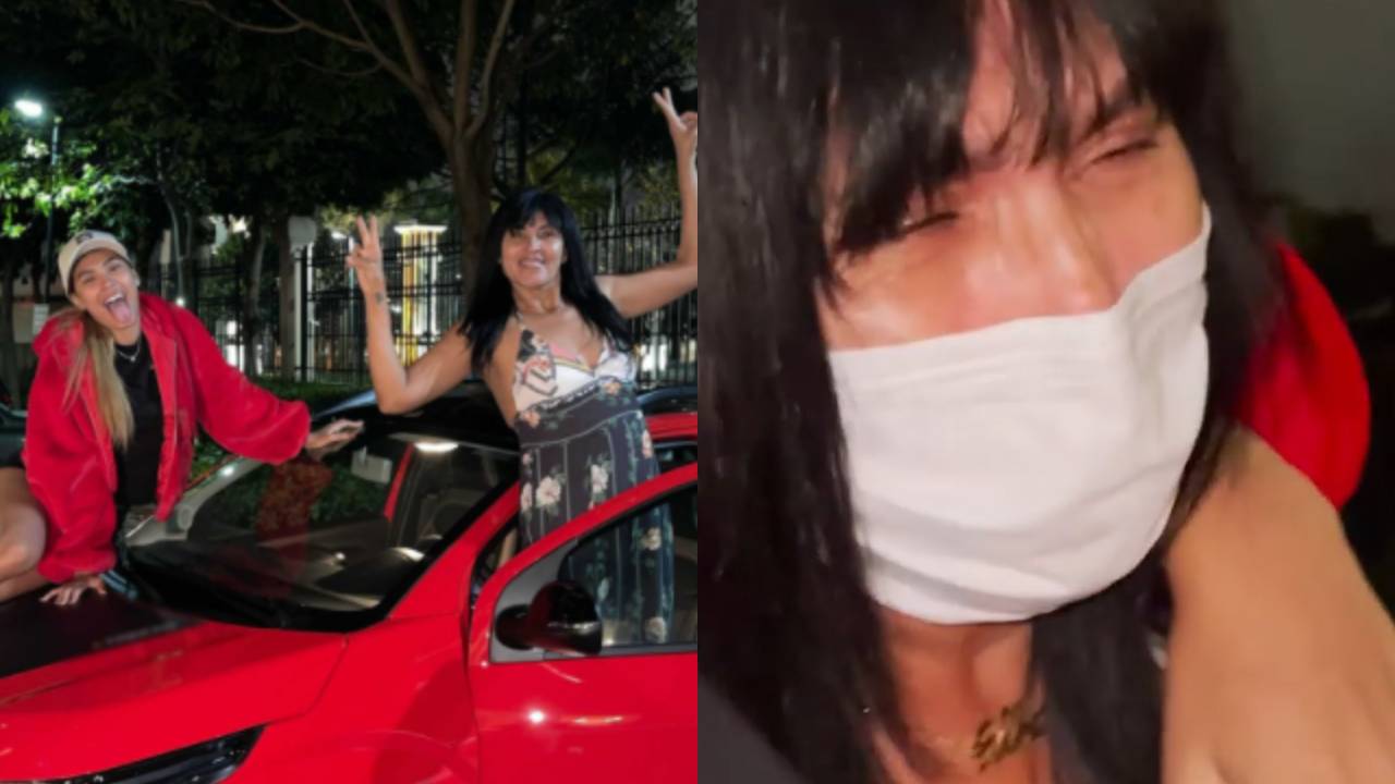 Pocah presenteia a mãe com carro que ganhou no BBB21 e reação dela emociona a web: “Coisa mais linda”