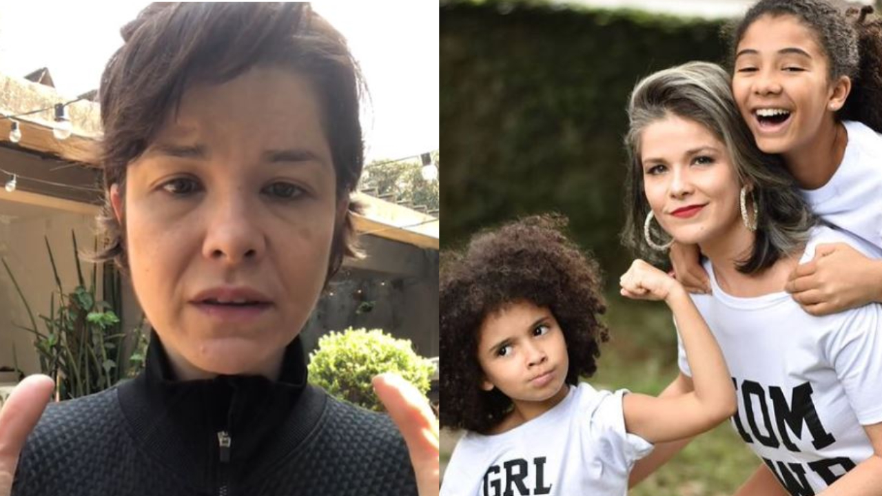 Sem chão, Samara Felippo revela que a caçula foi vítima de comentários preconceituosos na escola: “Fiquei p***”