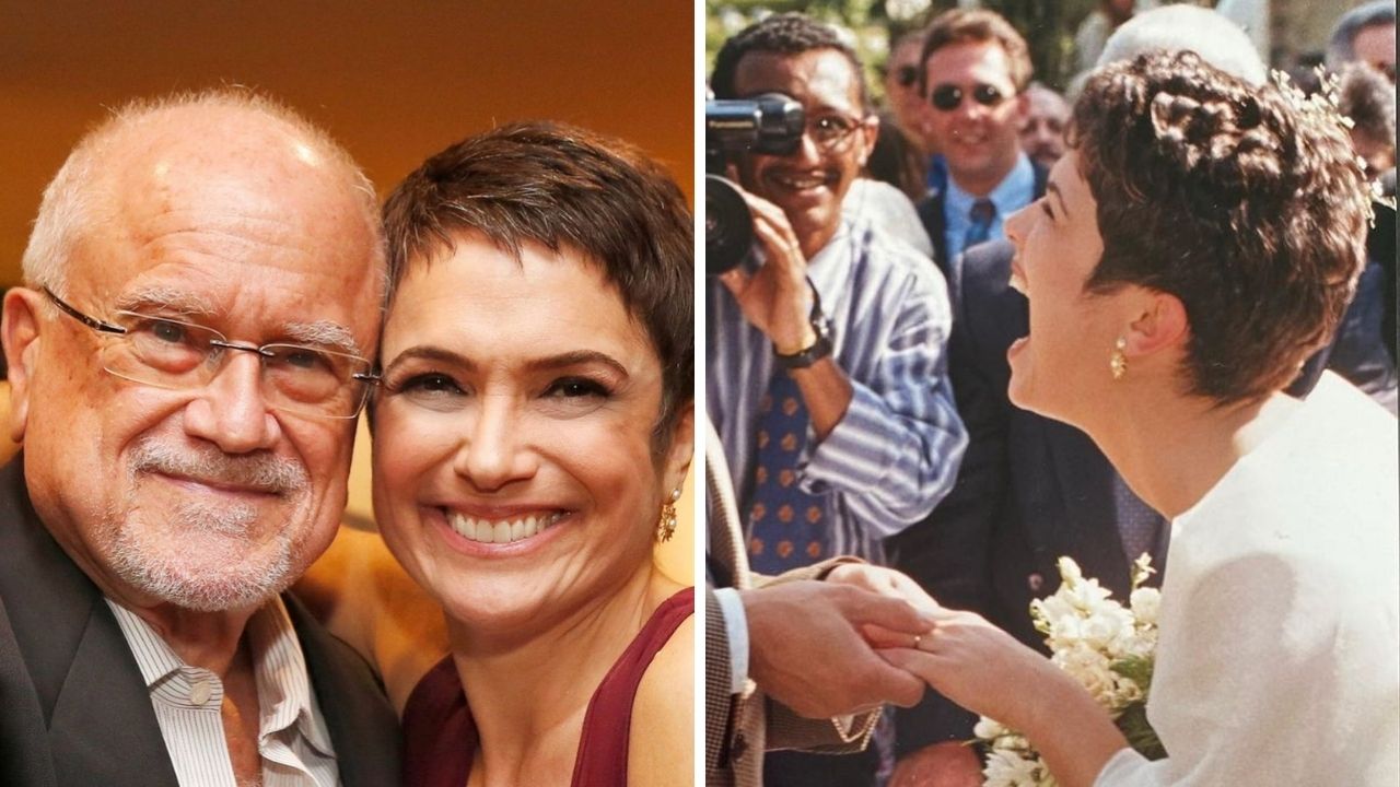 Apaixonada, Sandra Annenberg comemora bodas de prata com Ernesto Paglia: “Casa comigo de novo?”