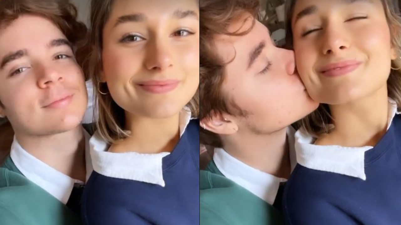Na Europa, Sasha Meneghel combina look com marido e celebra quatro meses de casamento: “Meu melhor amigo!”