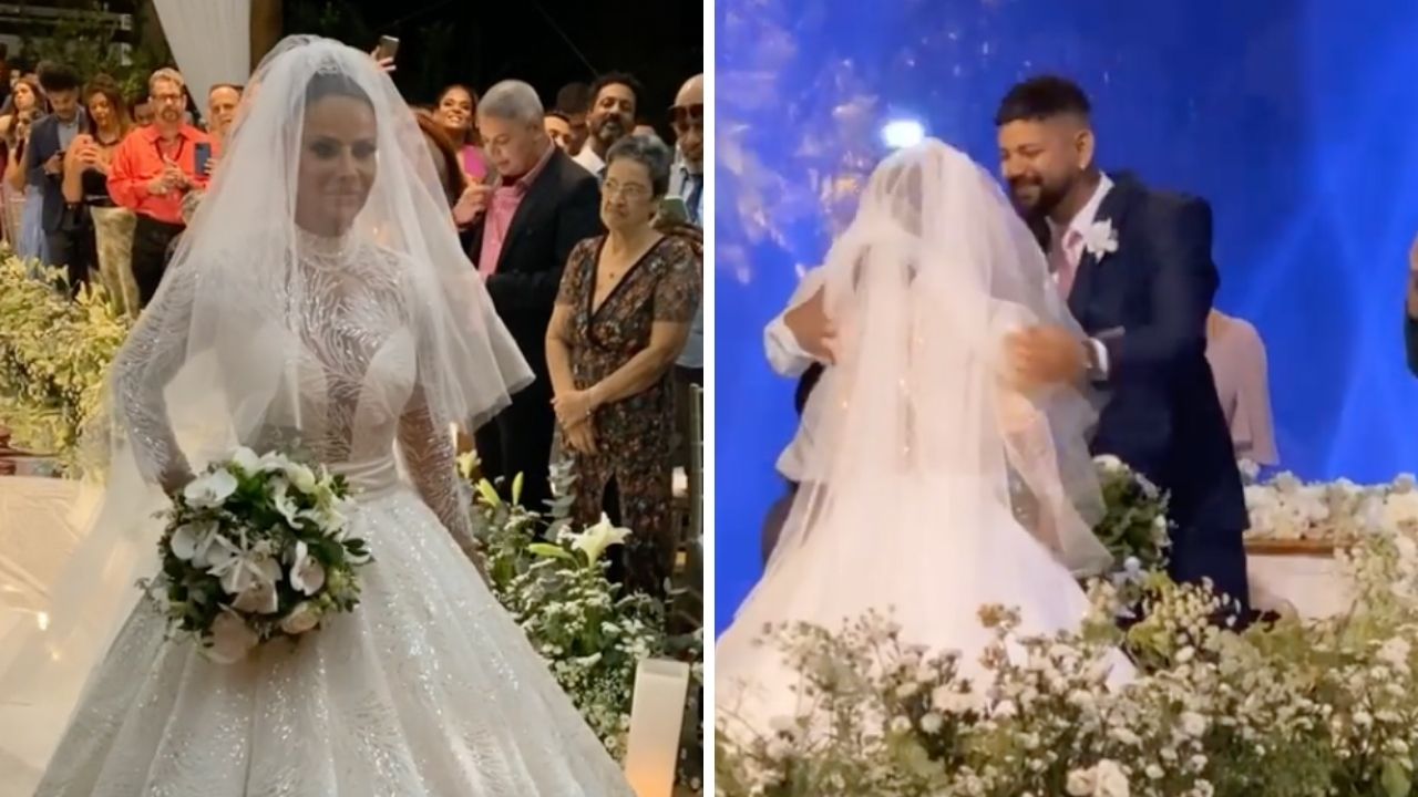 Viviane Araújo se casa com Guilherme Militão em cerimônia dos sonhos com luxo, requinte e bom gosto