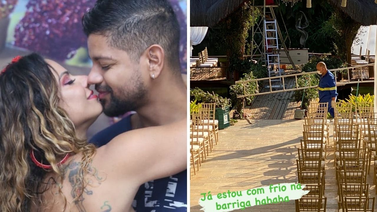 Vaza ‘spoilers’ dos preparativos da cerimônia de casamento de Viviane Araújo e Guilherme Militão