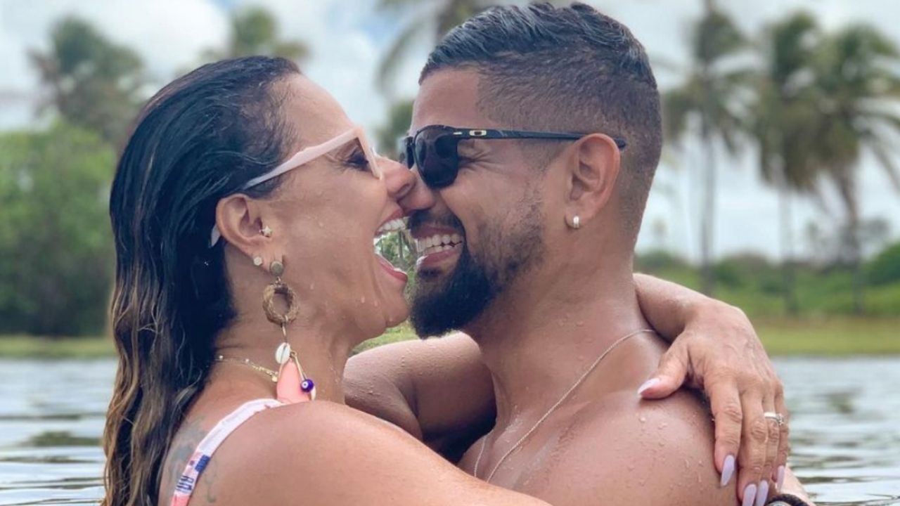 Viviane Araújo se declara ao marido no dia em que sobe ao altar: “Decisão mais certa em toda minha vida”